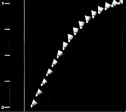 Volant de badminton - Chronophotographie INRP