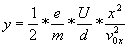 Equation de la trajectoire