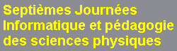 Titre : 7mes Journes ...