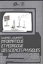 Couverture des Siximes Journes ...